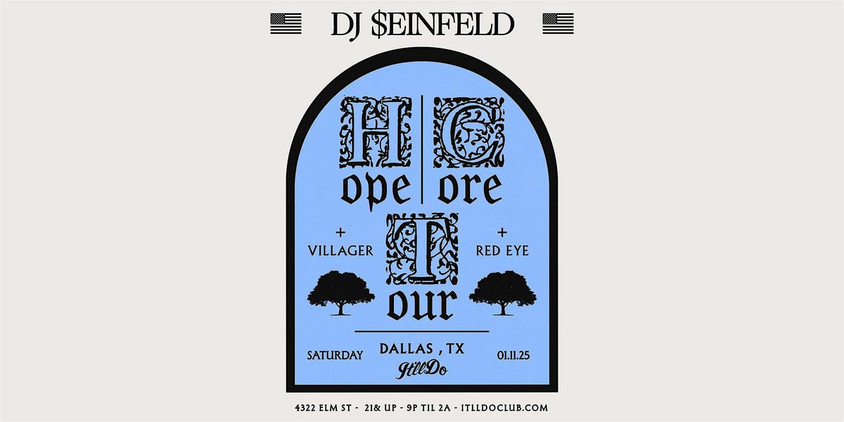 DJ Seinfeld at It'll Do Club