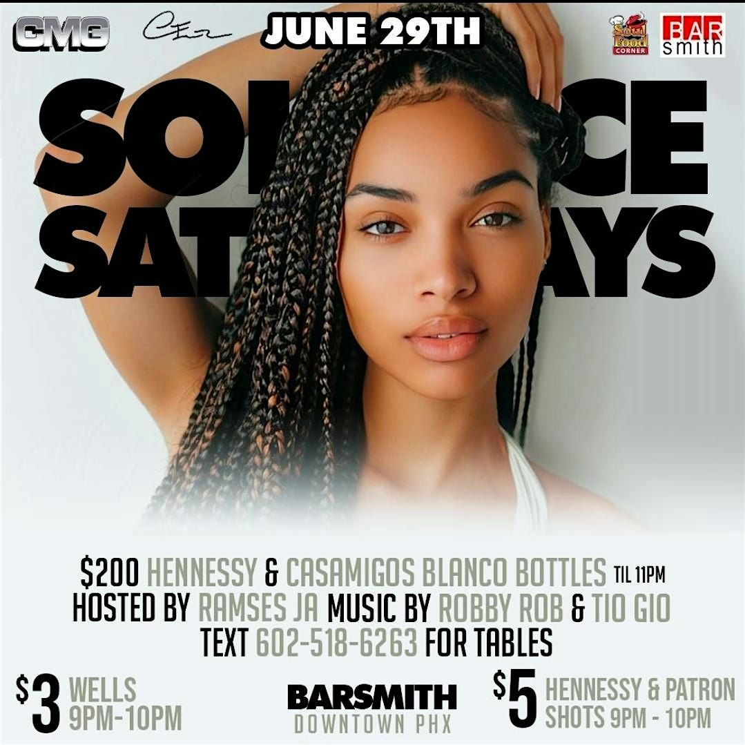 Solstice Saturdays at Bar Smith (Hiphop RnB Afrobeats)