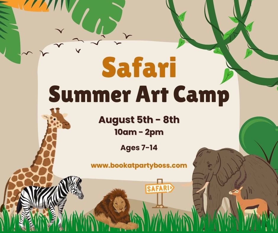 Summer Art Camp - Safari Theme!! 