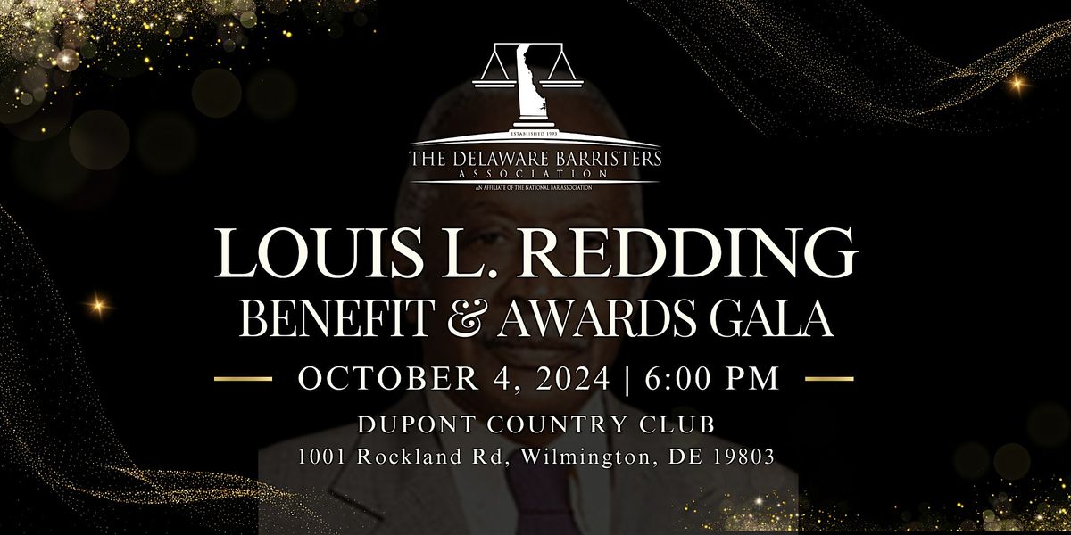 2024 Louis L. Redding Benefit & Awards Gala