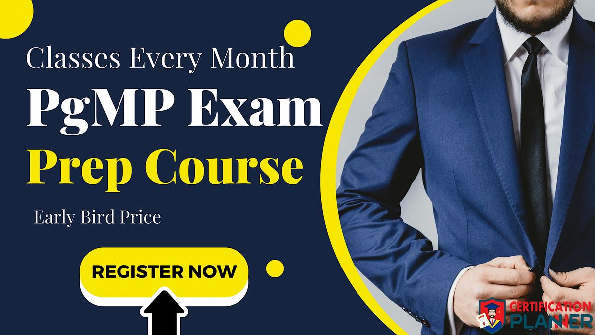 San Jose PgMP Exam Preparation Course