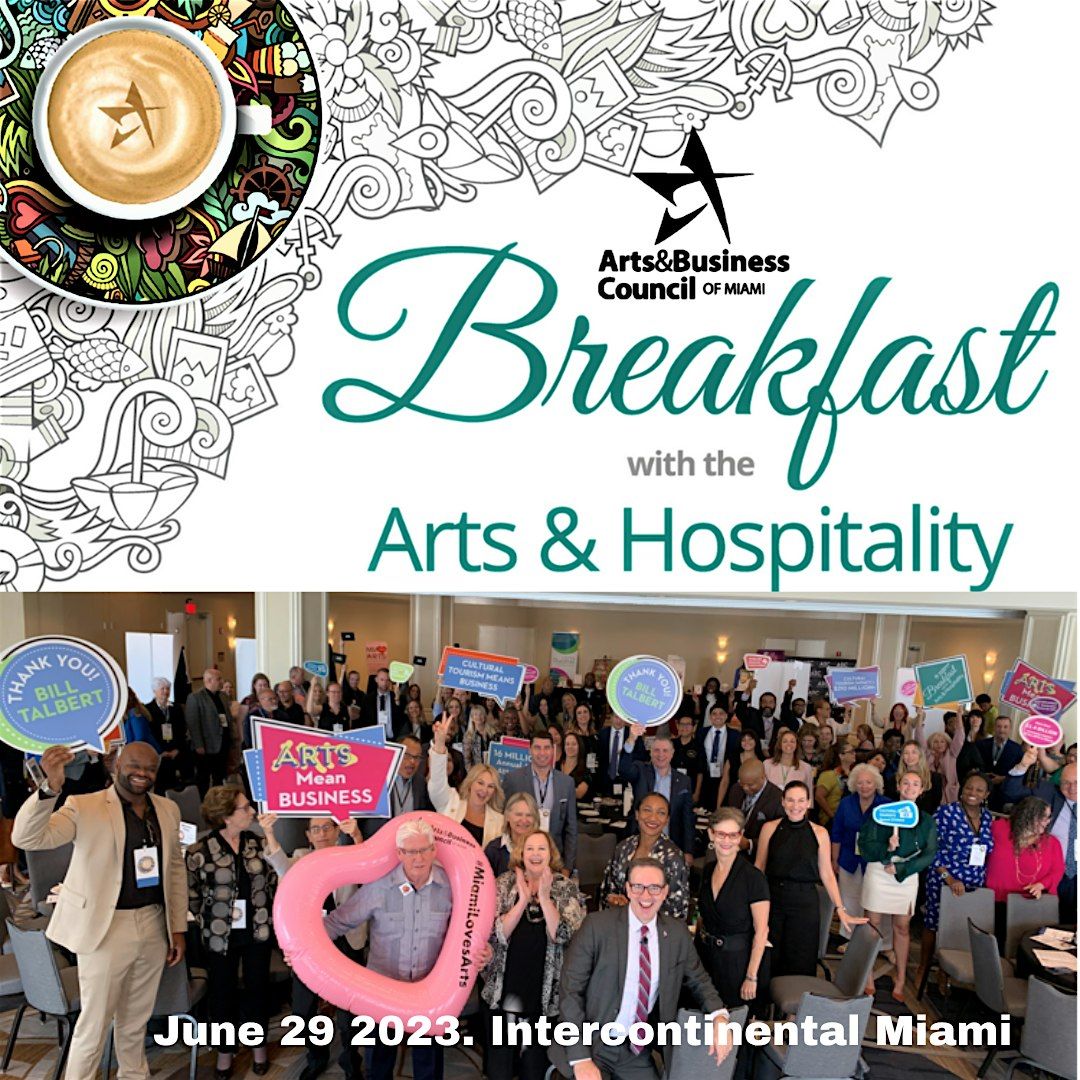 18th Annual Breakfast with the Arts & Hospitality