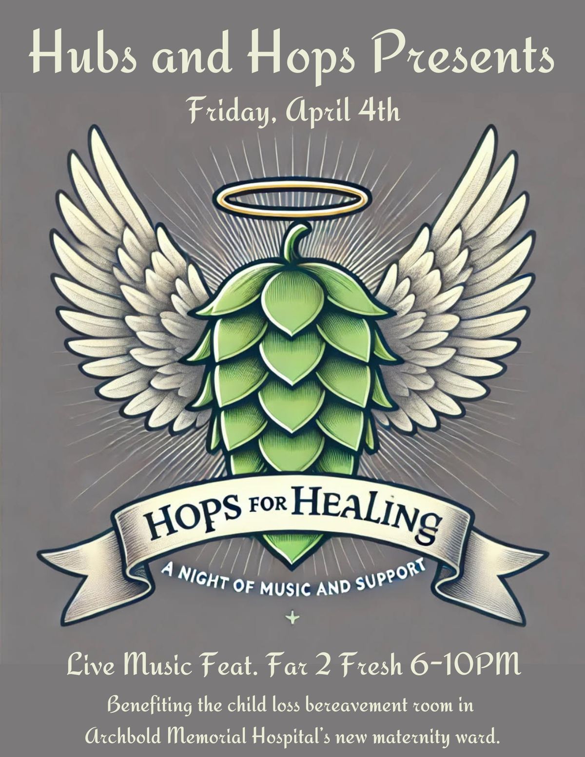 "Hops for Healing" Benefit w\/ Live Music by Far 2 Fresh