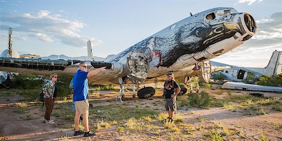 Boneyard Safari Hands on Tour, Jan. 4th 2025 at Aircraft Restoration Mgt