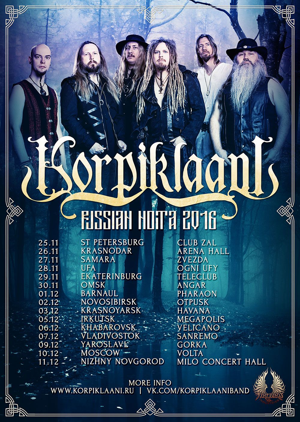 Korpiklaani at Woolys