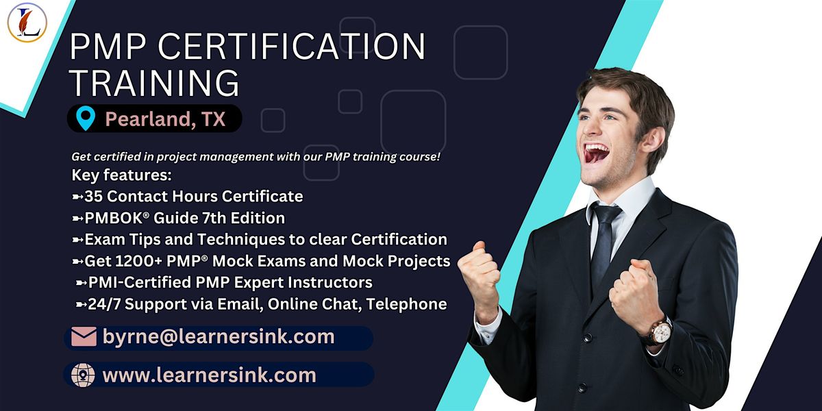 Confirmed 4 Day PMP exam prep workshop in Pearland, TX