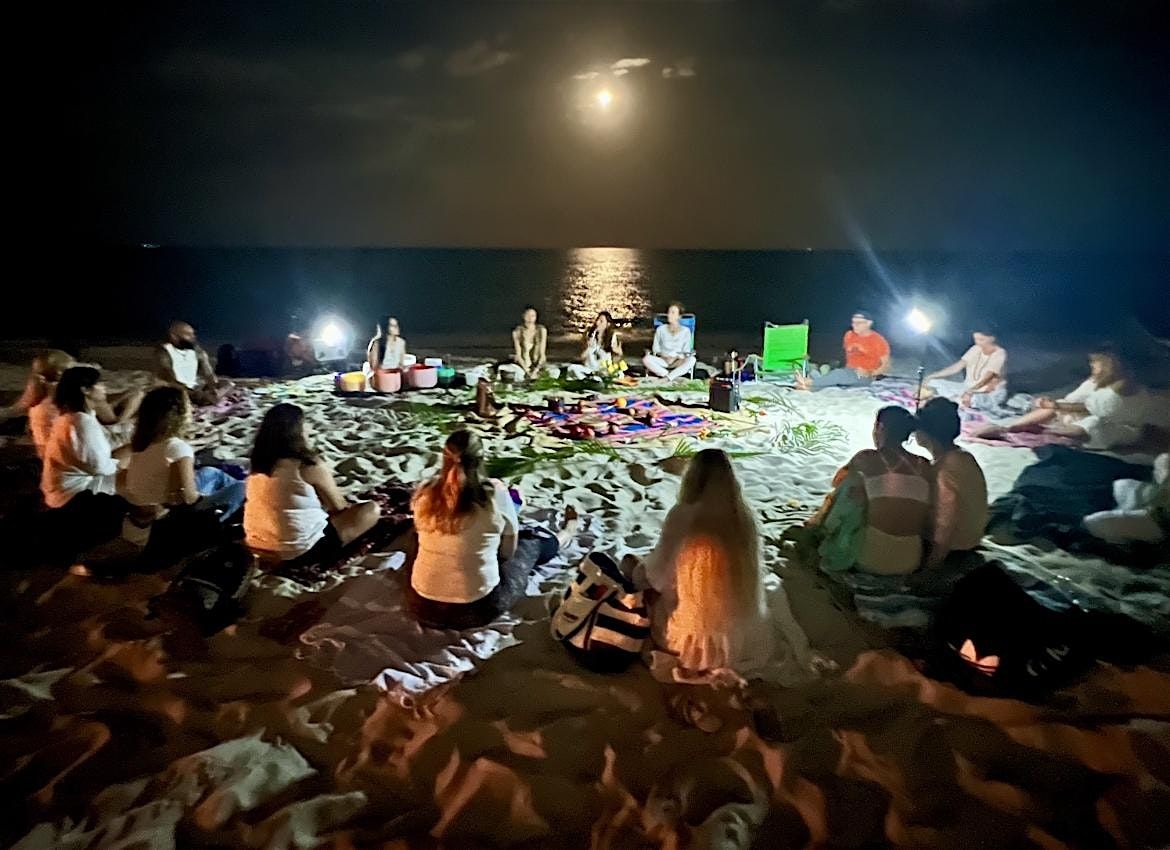 Harvest Supermoon Healing Experience at the Beach