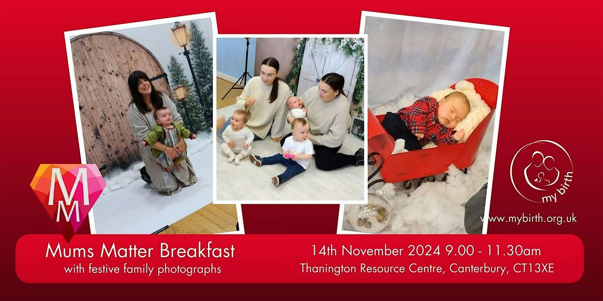 Mums Matter Festive Family Photoshoot Breakfast 14\/11\/24