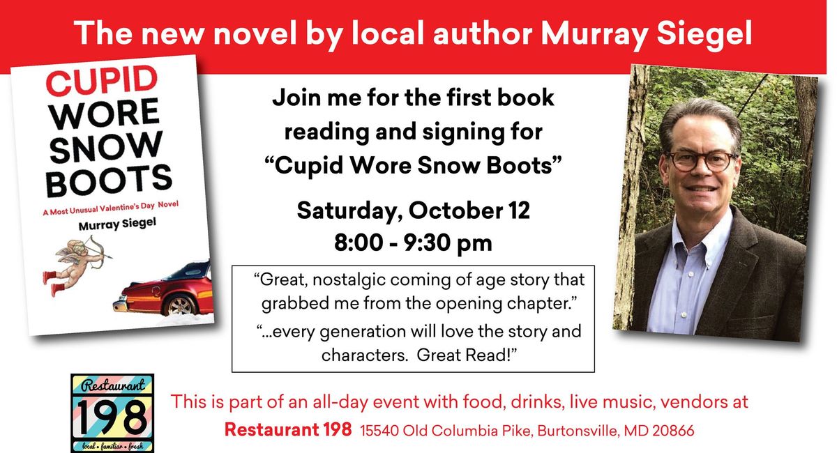 "CUPID WORE SNOW BOOTS" Book Reading and Signing