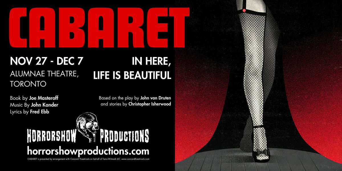 CABARET | The Legendary Musical | Toronto (Preview)