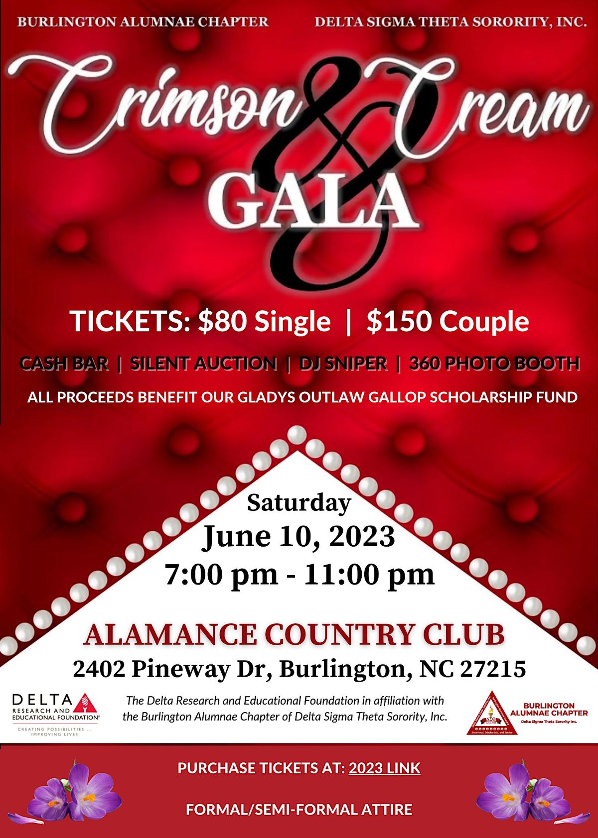 Crimson and Cream Gala 2023