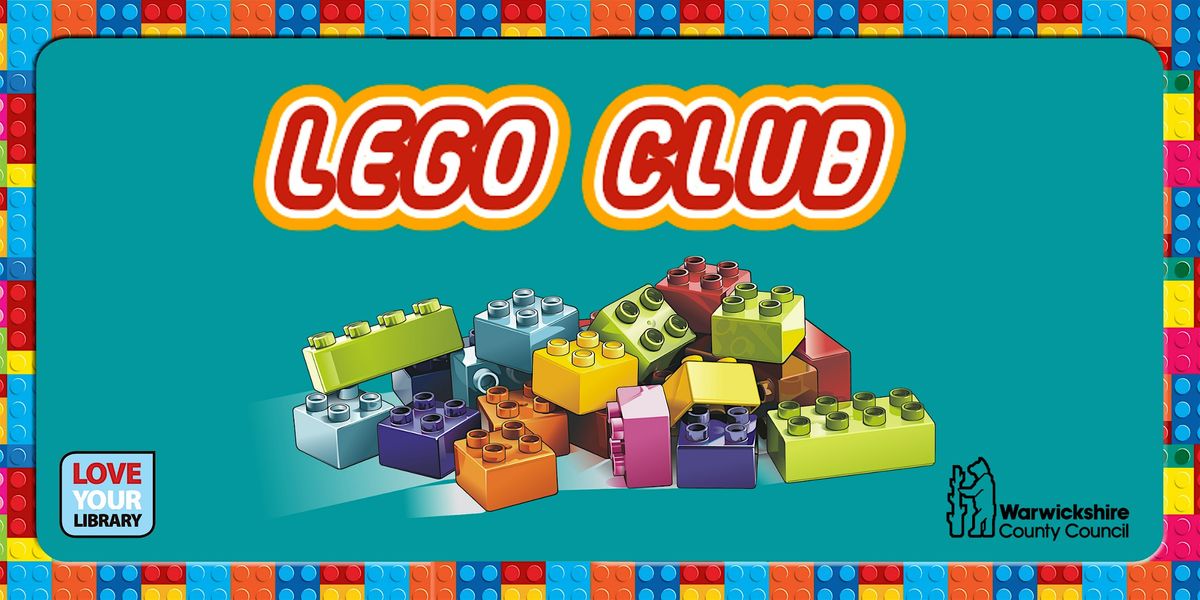 Lego Club at Alcester Library- Drop In, No Need to Book.