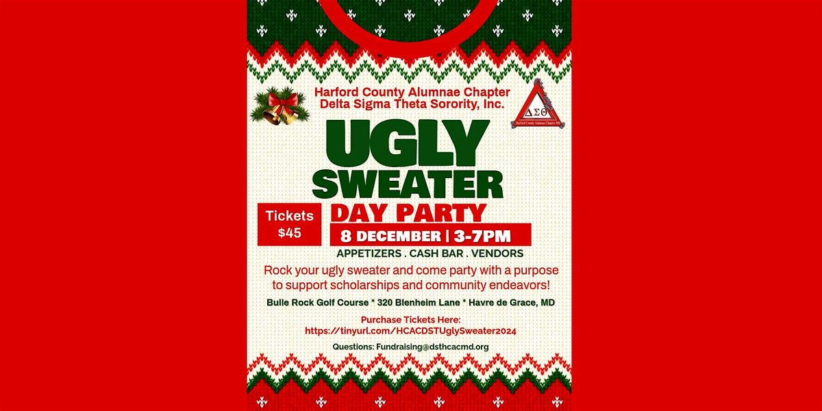 HCAC DST:: UGLY SWEATER DAY PARTY