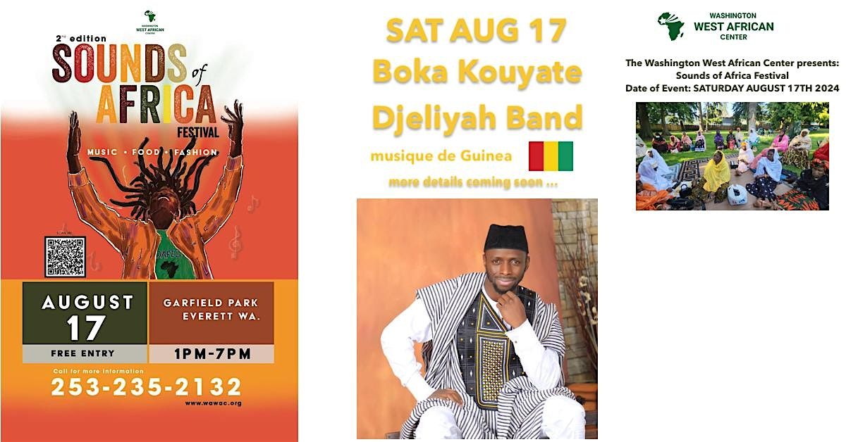 Sounds of Africa Festival 2024 - Boka Kouyate "Djeliyah Band"