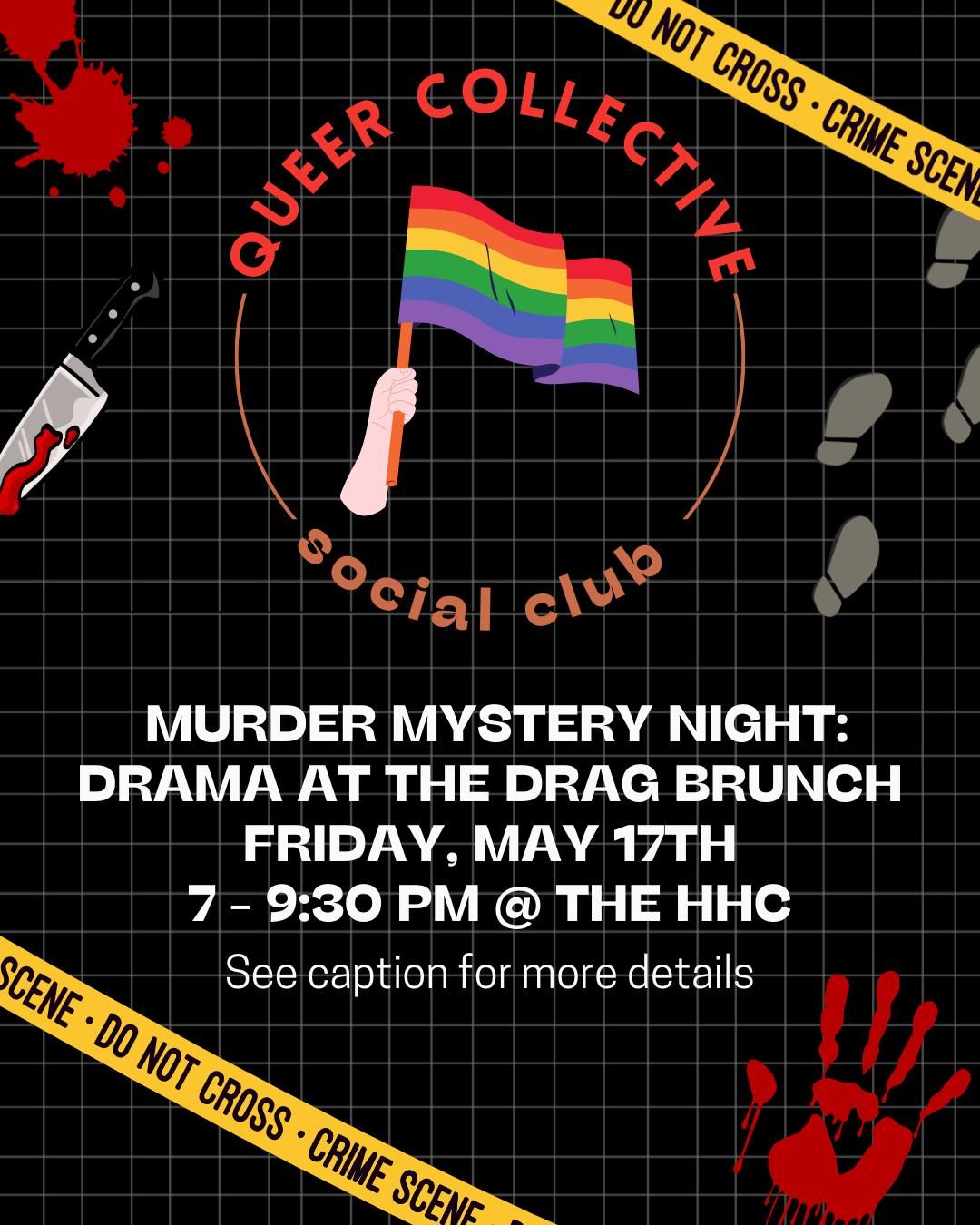 Queer Collective: Murder Mystery Night "Drama at Drag Brunch"