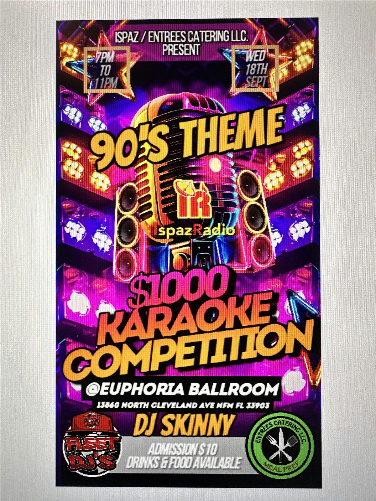 90s Themed Karaoke competition