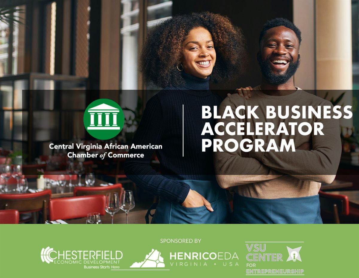 CVAACC Winter 2025 Black Business Accelerator Program