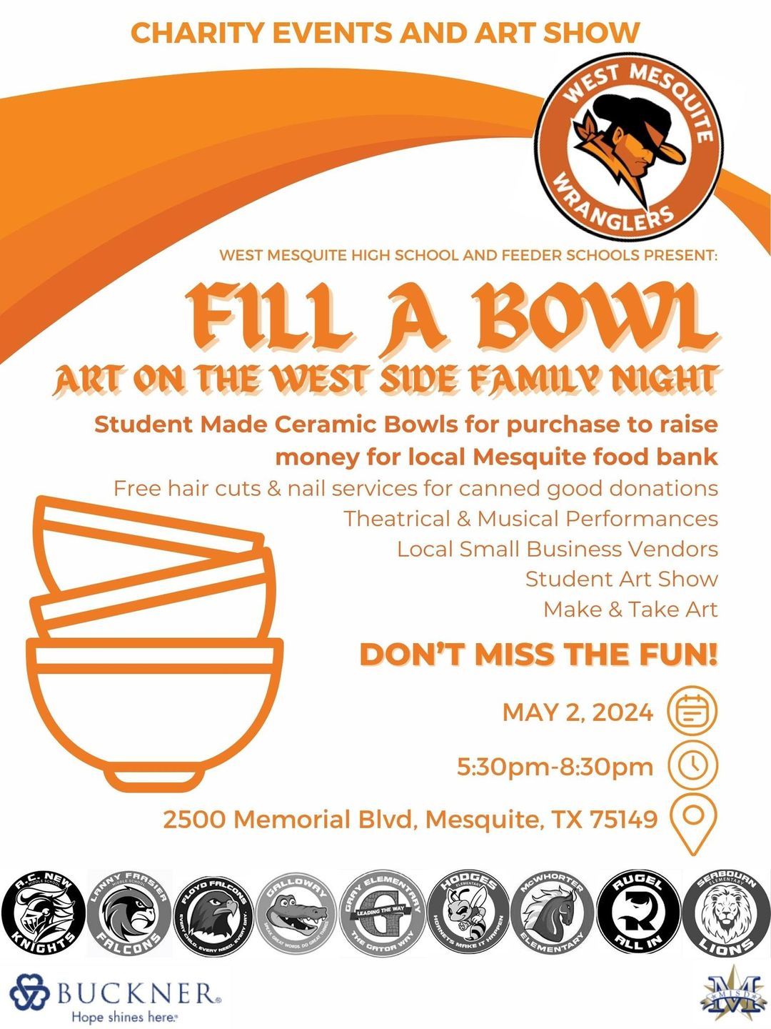 Fill A Bowl: Art on the West Side Family Night