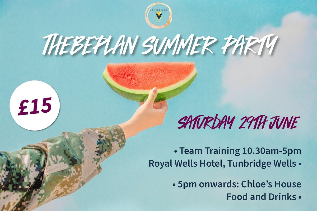 TheBePlan Summer Training & Party