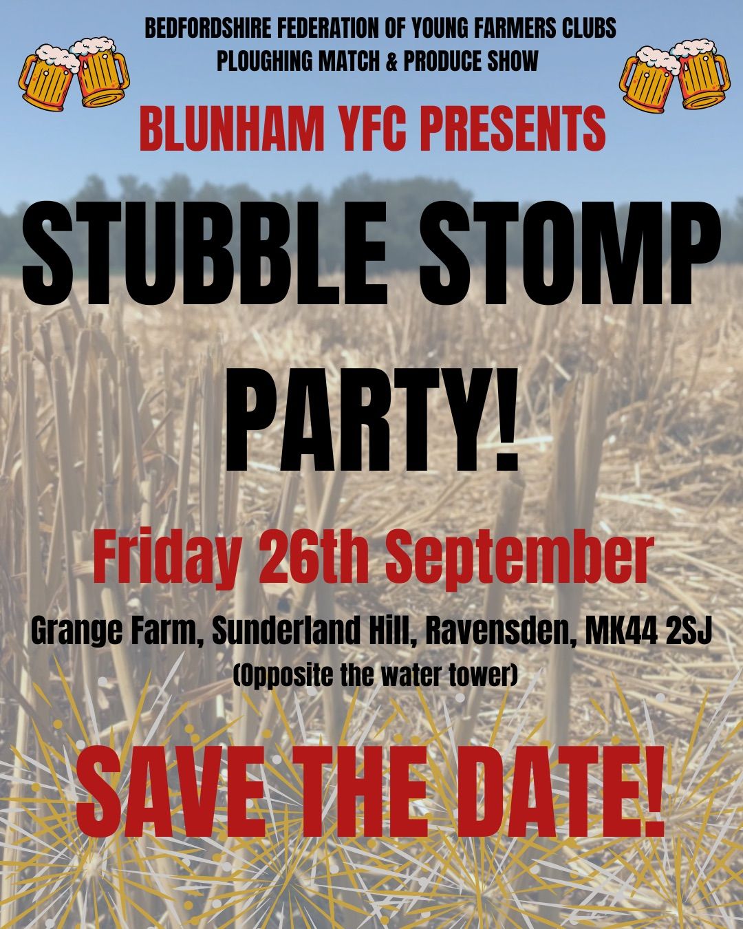 Blunham YFC STUBBLE STOMP PARTY