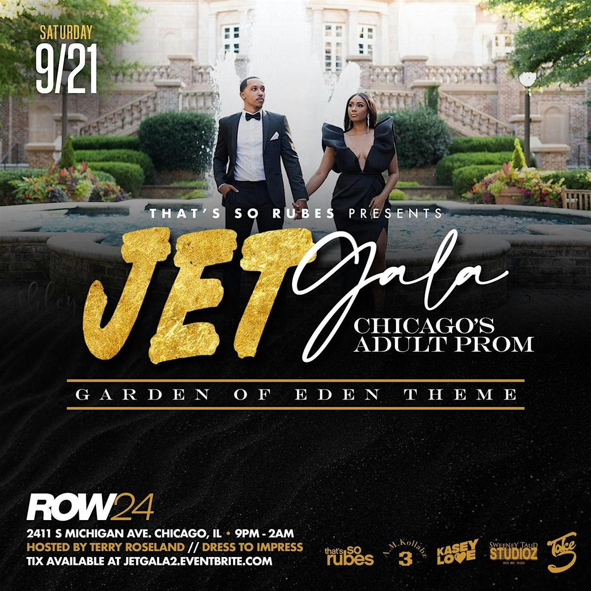 THE JET GALA: Chicago's Adult Prom - Garden of Eden Theme