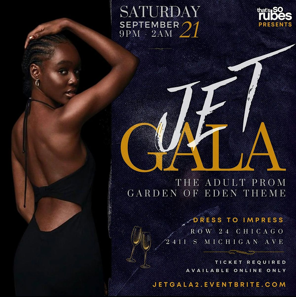 THE JET GALA: Chicago's Adult Prom - Garden of Eden Theme