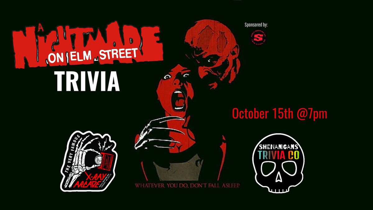 A NIGHTMARE ON ELM STREET Trivia + Viewing party!