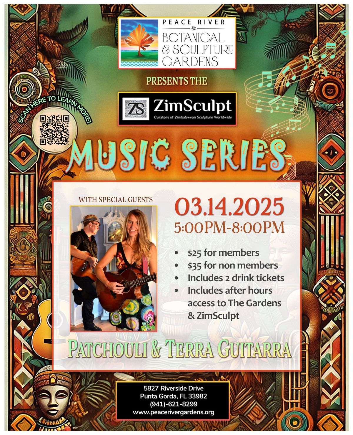 ZimSculpt Music Series: Patchouli & Terra Guitarra