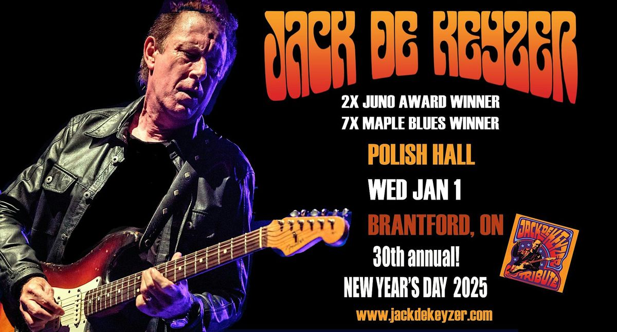 JACK DE KEYZER    BRANTFORD   POLISH HALL   JAN 1