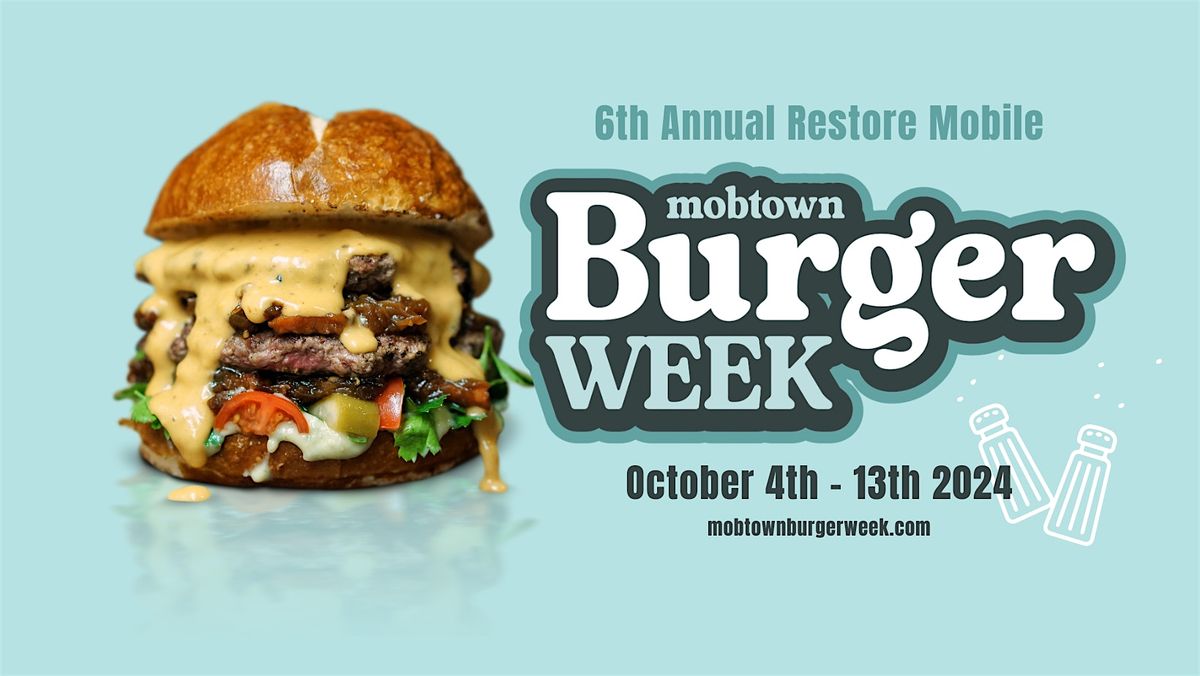 Mobtown Burger Week 2024 Kick-Off Event