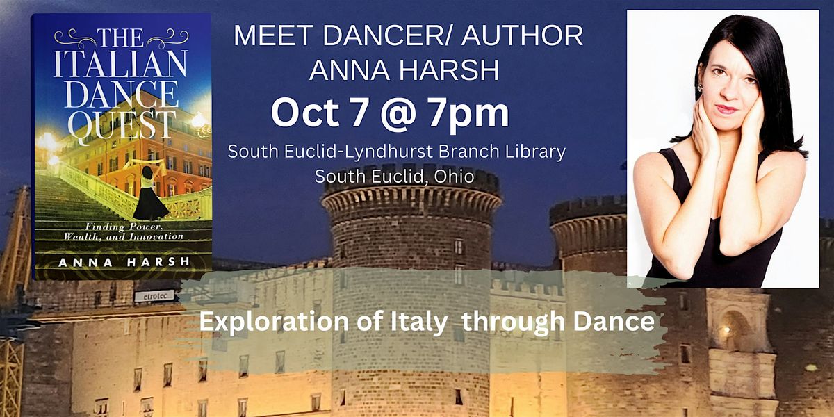 Author Talk & Book Signing with Anna Harsh