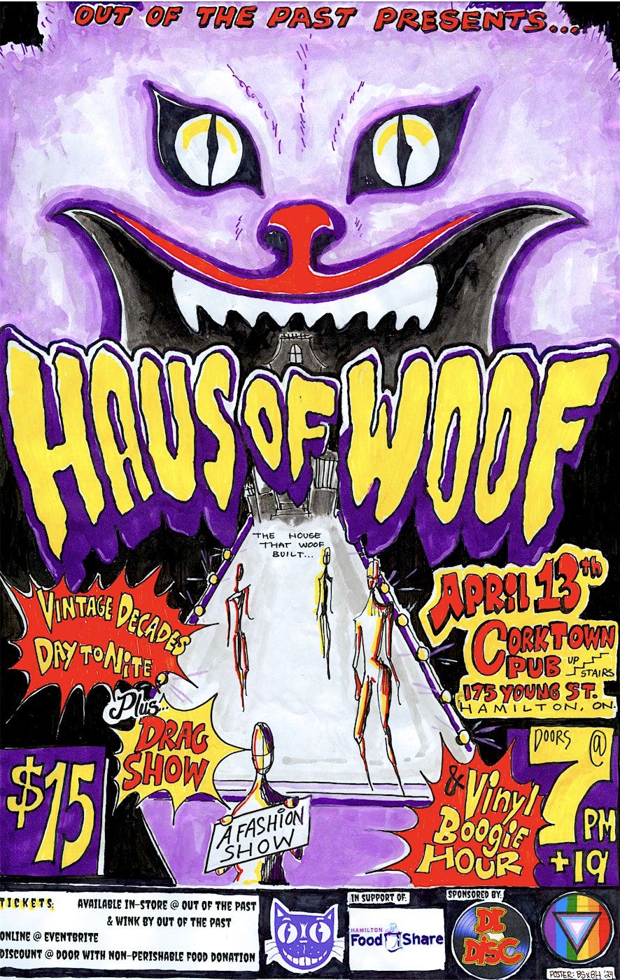 *~HAUS OF WOOF~* A Vintage Clothing Fashion Show (+more) by OUT OF THE PAST