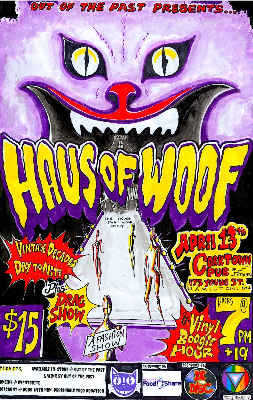 *~HAUS OF WOOF~* A Vintage Clothing Fashion Show (+more) by OUT OF THE PAST