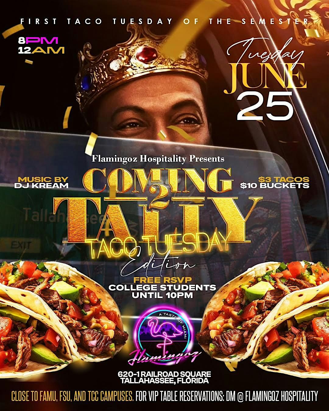 Coming 2 Tally Taco Tuesday