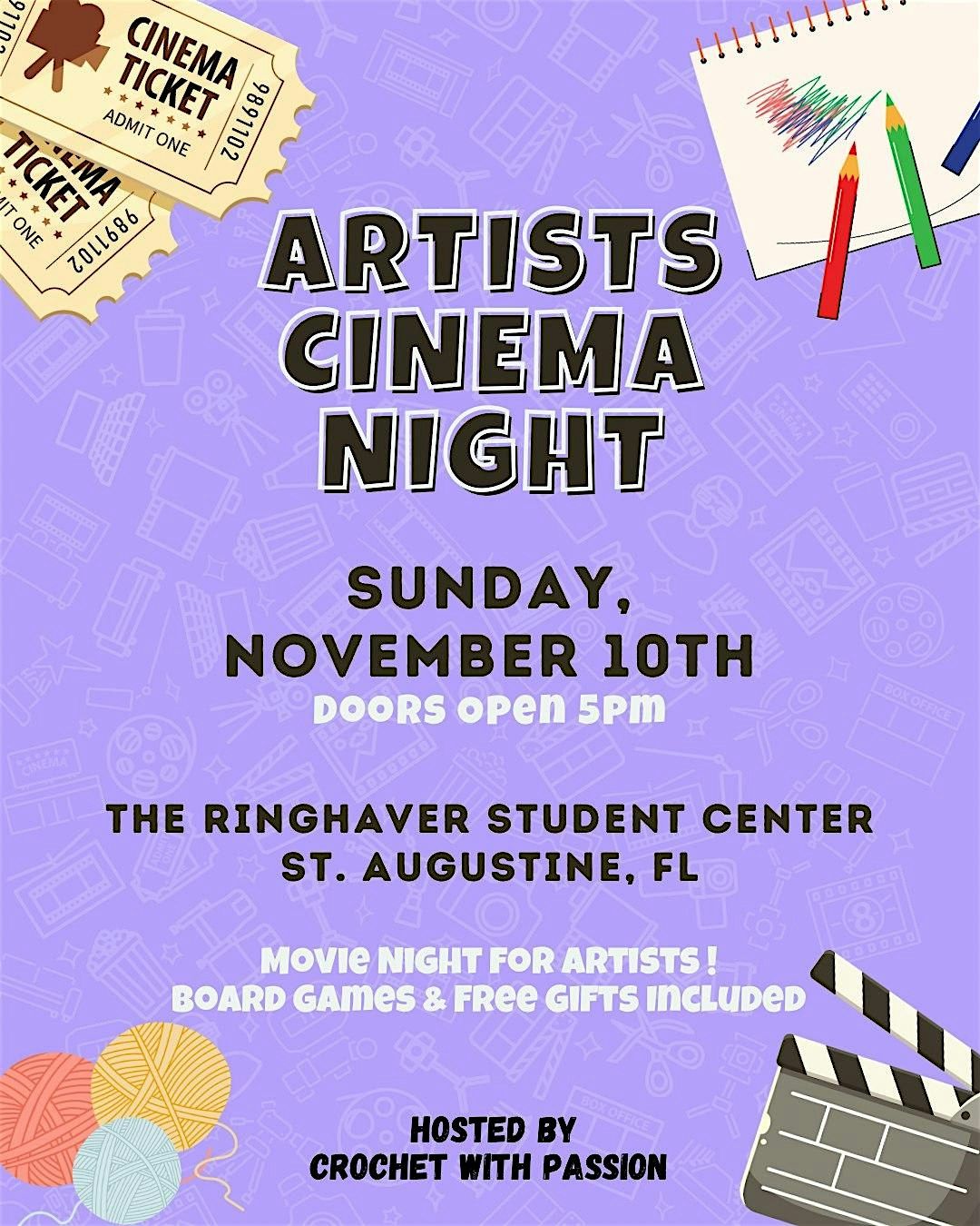 Artists Cinema Night