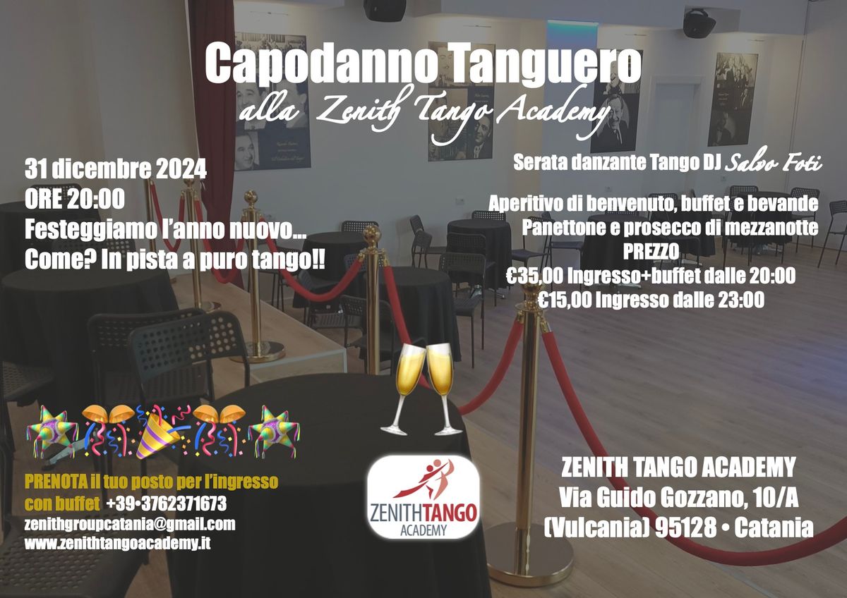 Capodanno Tanguero alla ZENITH TANGO ACADEMY