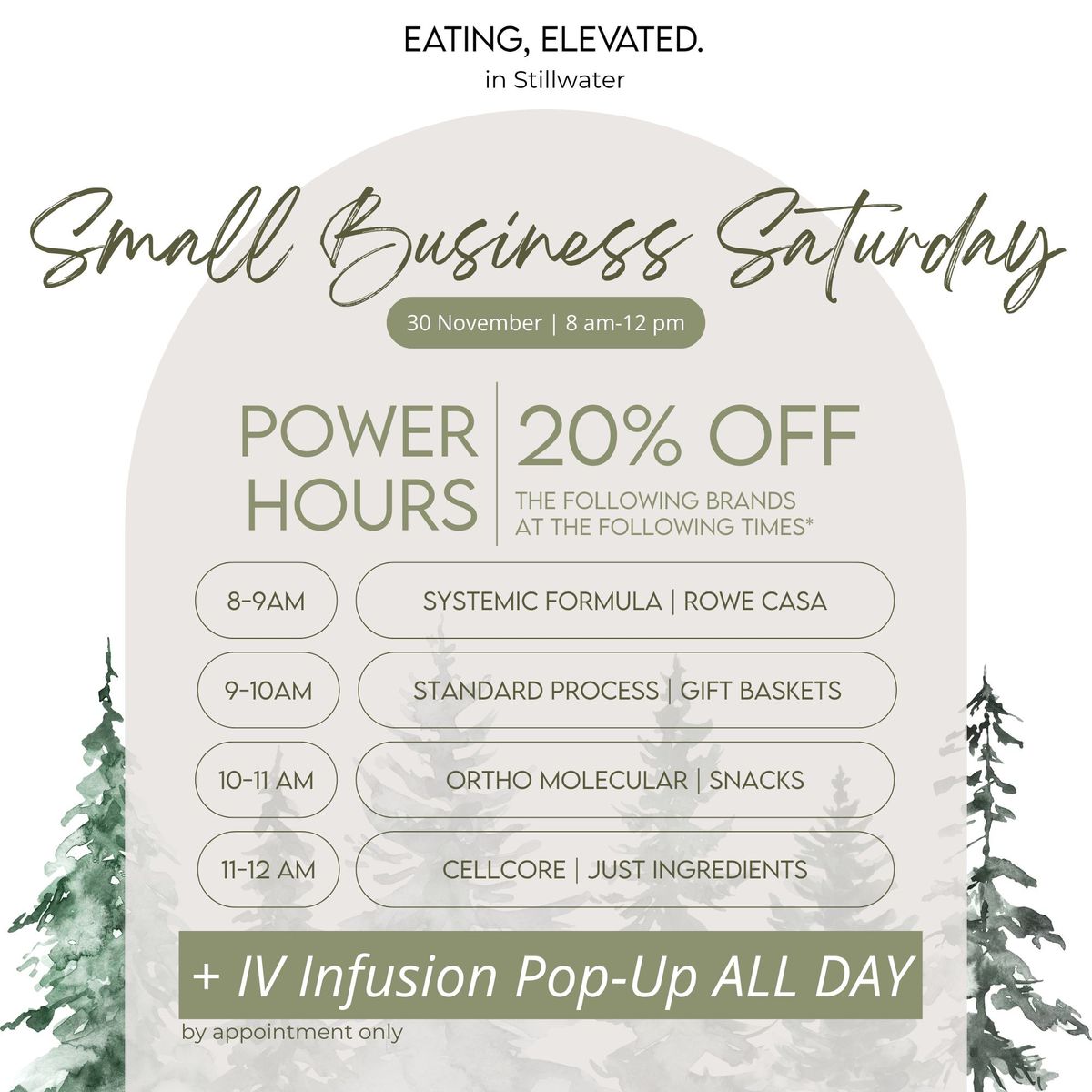 Shop Small Business Saturday | EE Stillwater