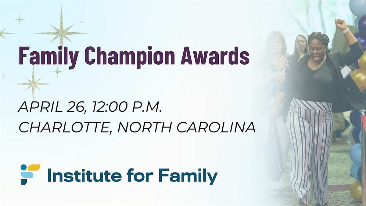 Family Champion Awards 2024