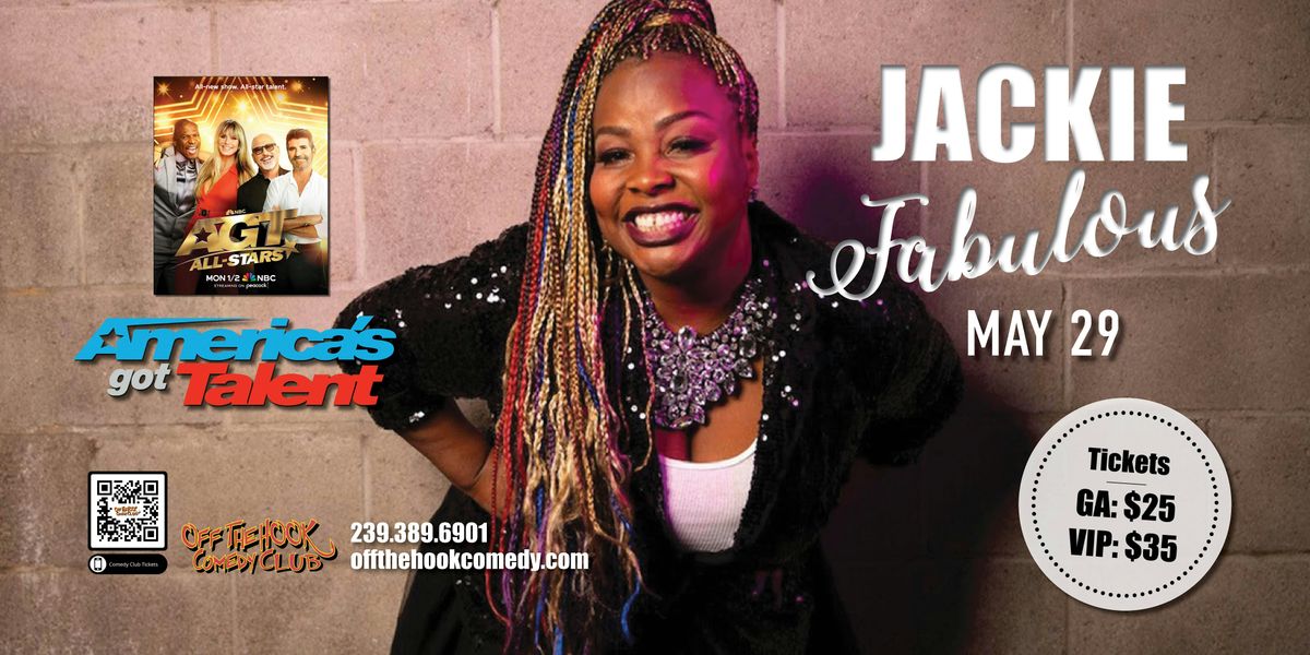 Comedian Jackie Fabulous Live in Naples, Florida!