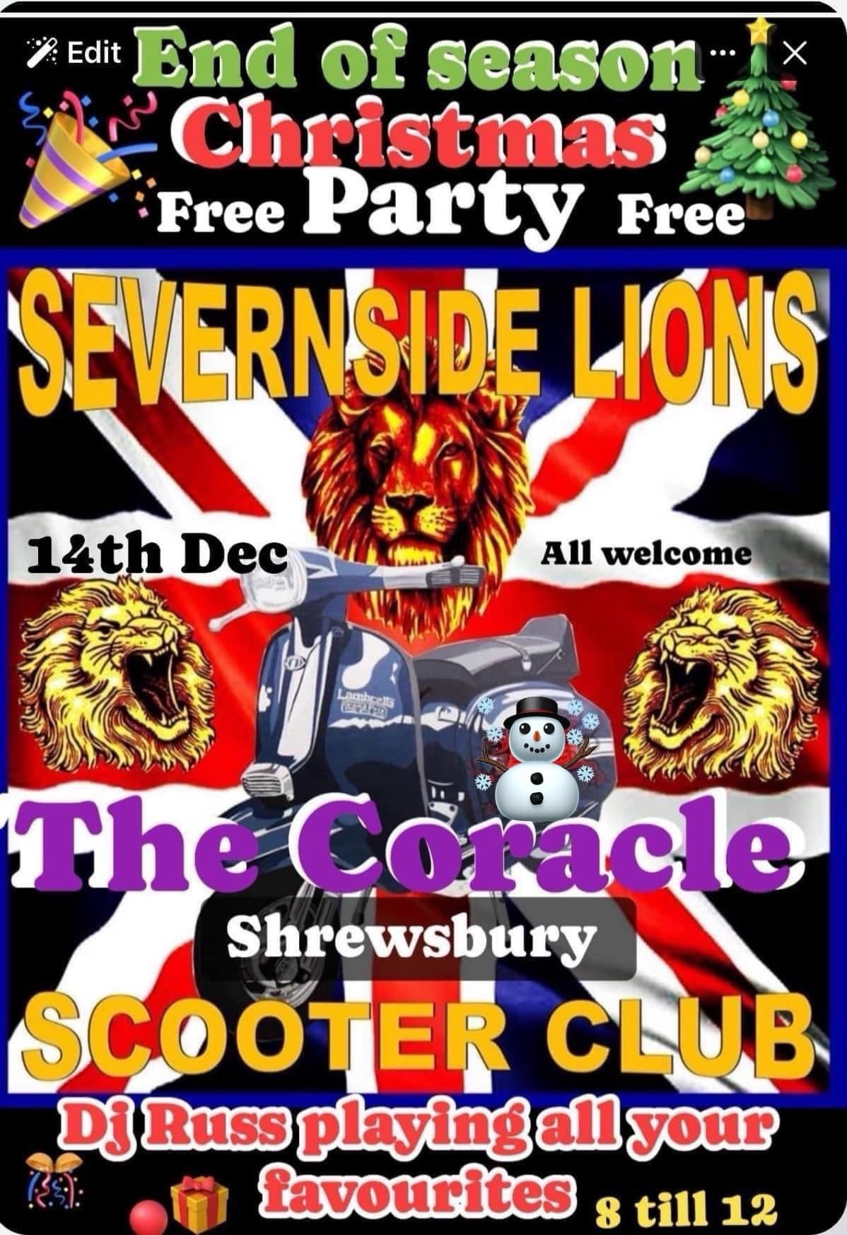 Severnside lions Christmas party!