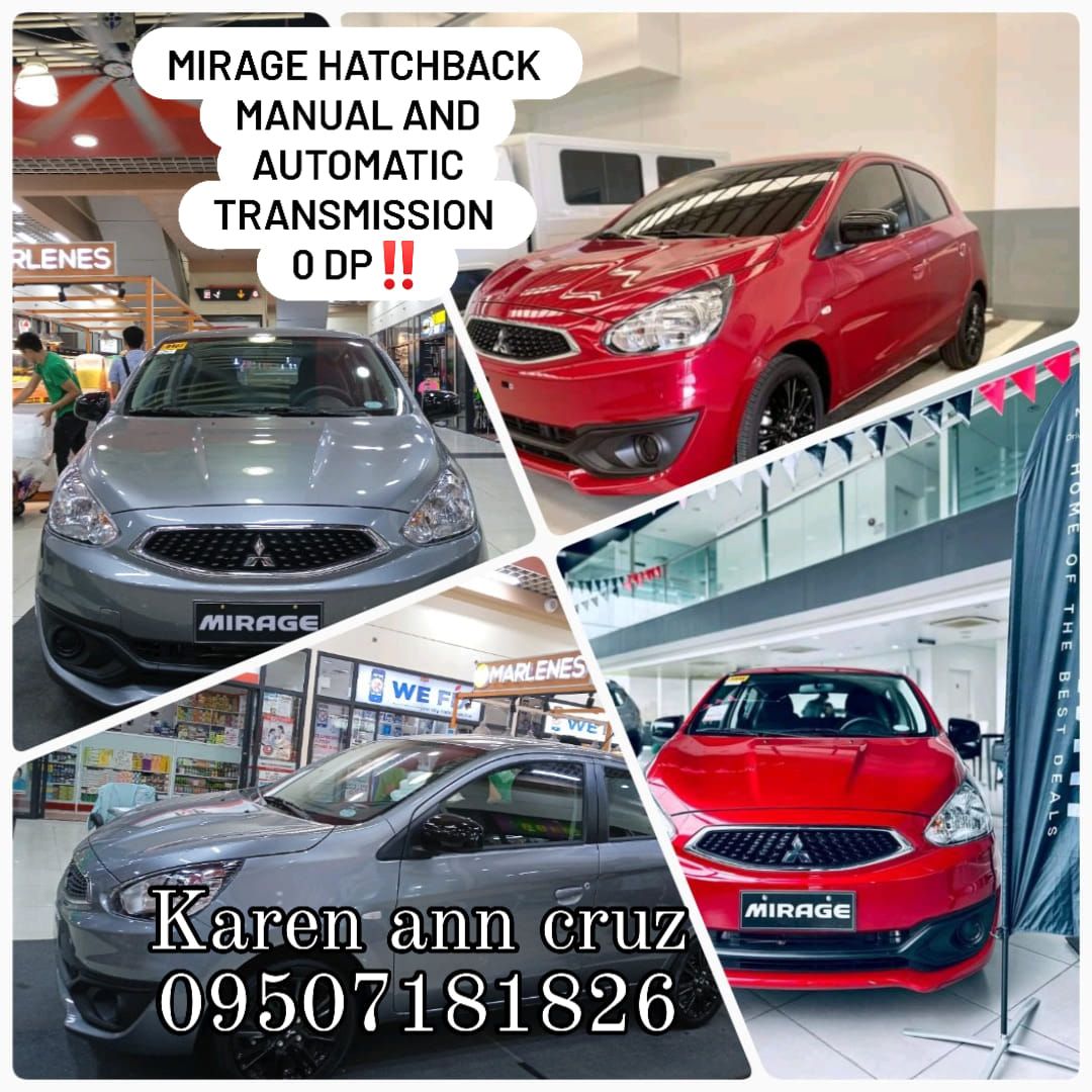 BUDGET FRIENDLY MIRAGE G4 AND MIRAGE HATCHBACK \ufffd\ufffd\ufffd