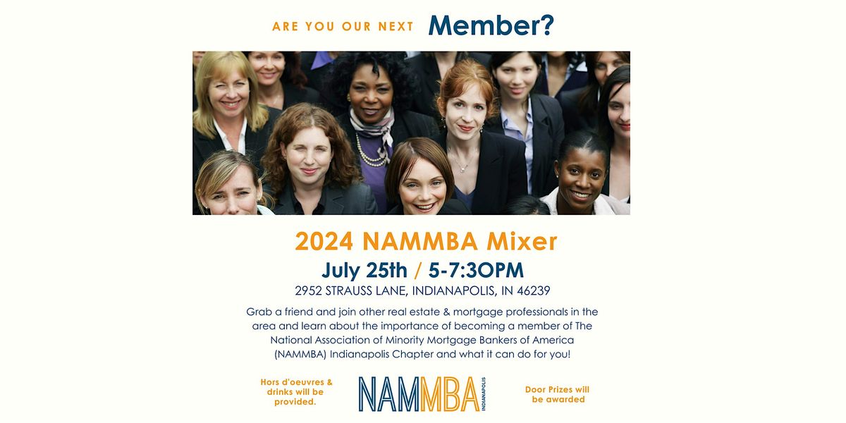 NAMMBA Indianapolis Chapter:  2024 NAMMBA Mixer