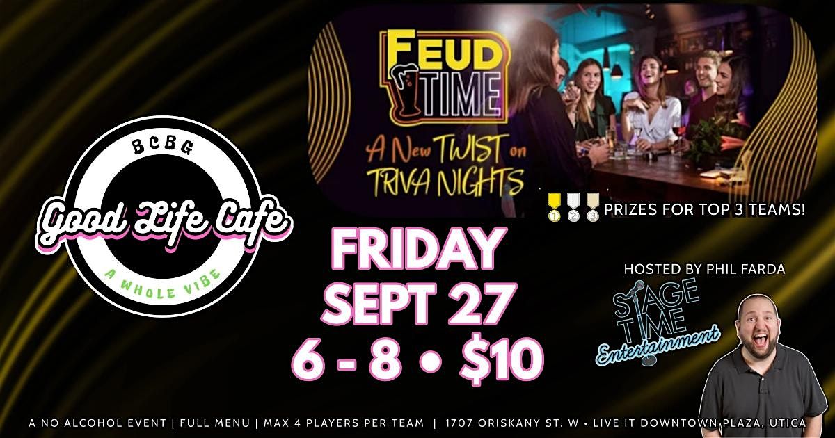 Family Feud Night at Good Life Cafe