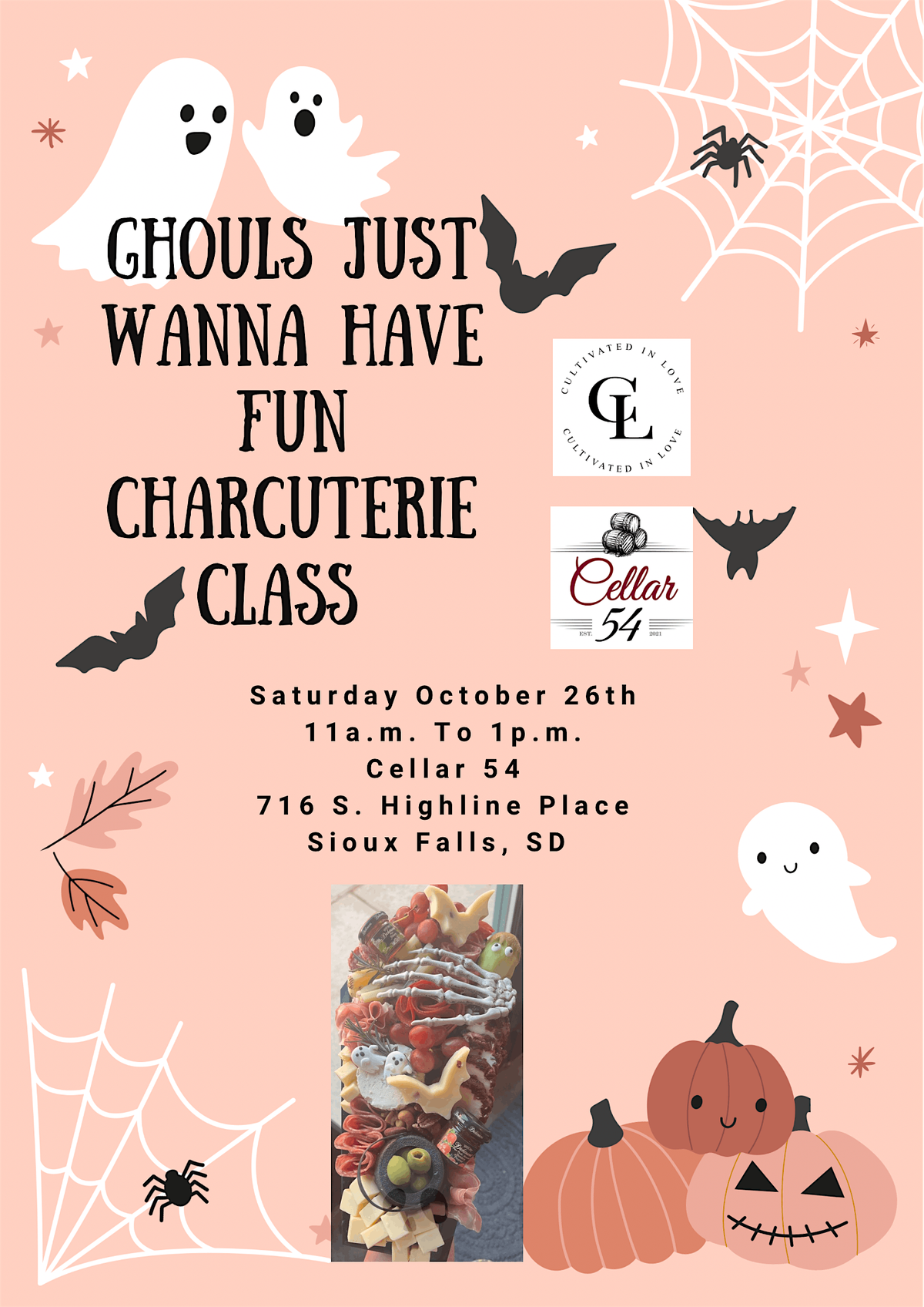 Ghouls Just Wanna Have Fun Saturday Charcuterie Class