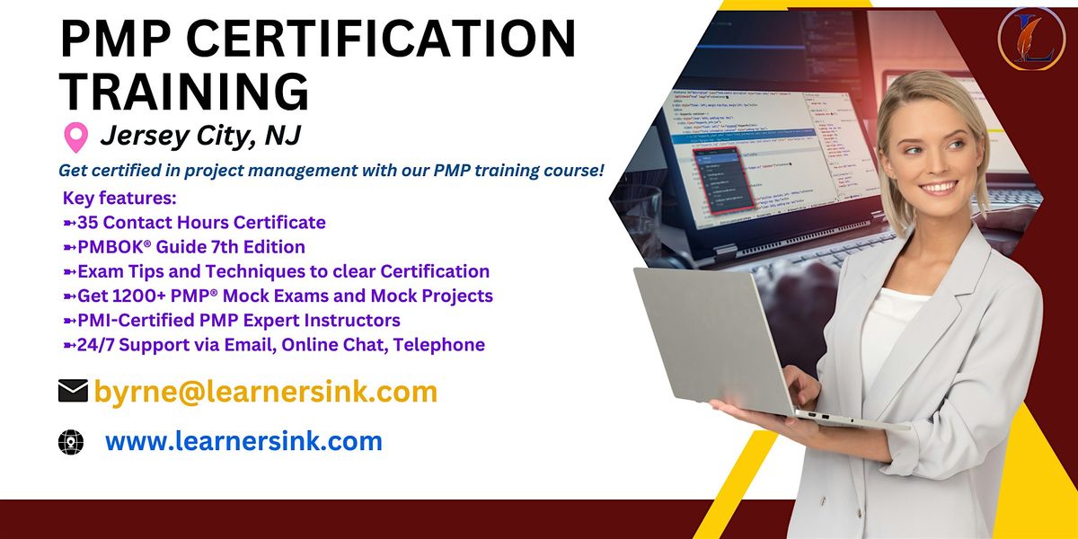 PMP Exam Preparation Training Course In Jersey City, NJ