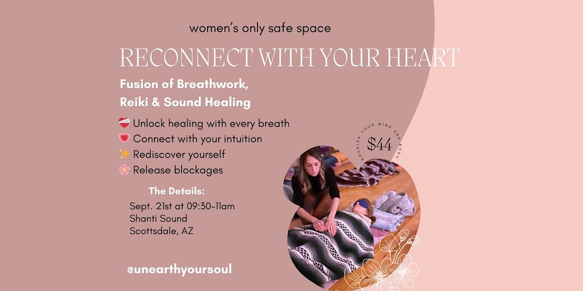 [Women Only] Event Reiki, Breathwork, and Sound Healing