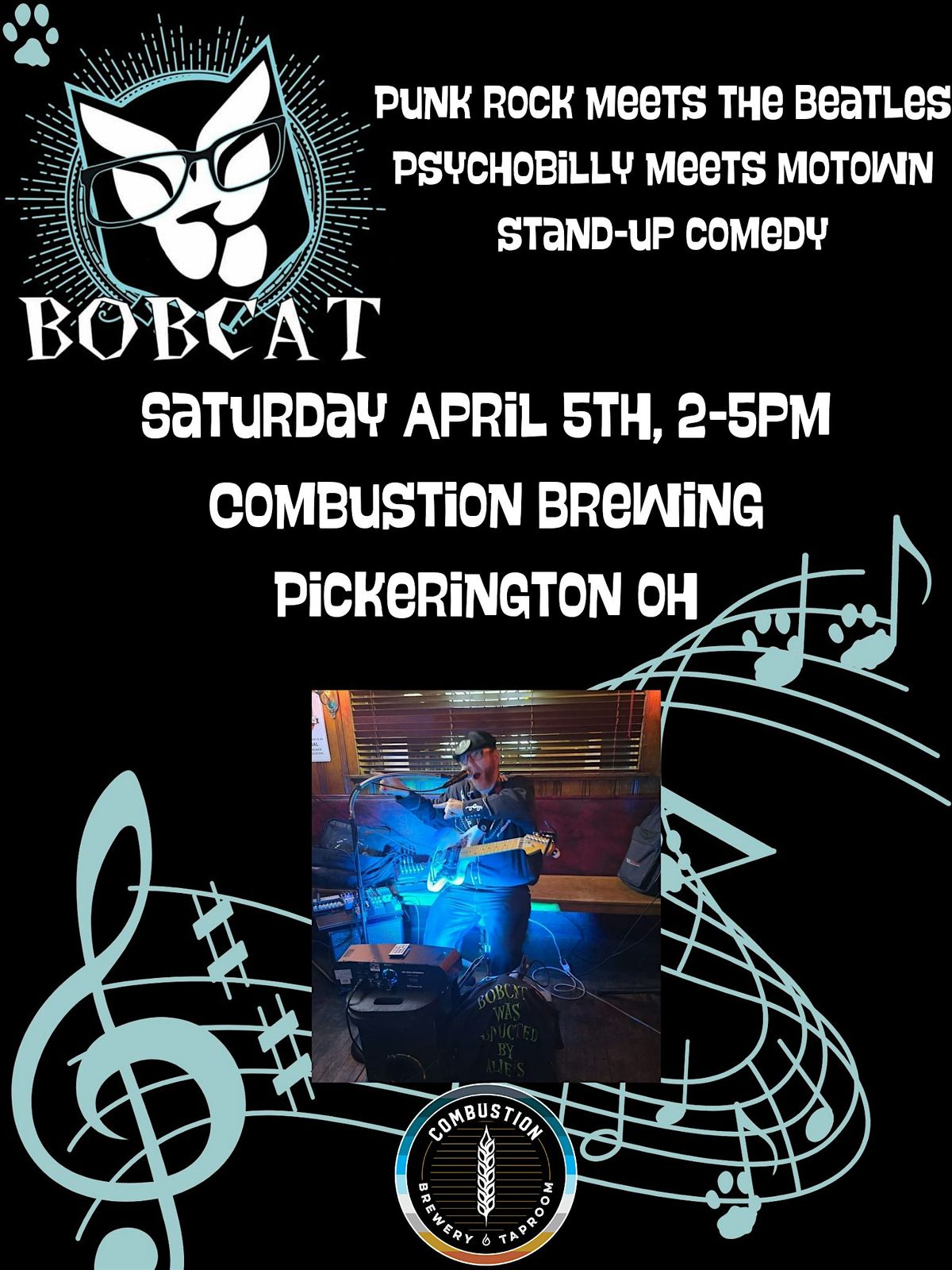 Bobcat Live At Combustion Brewing, Pickerington OH