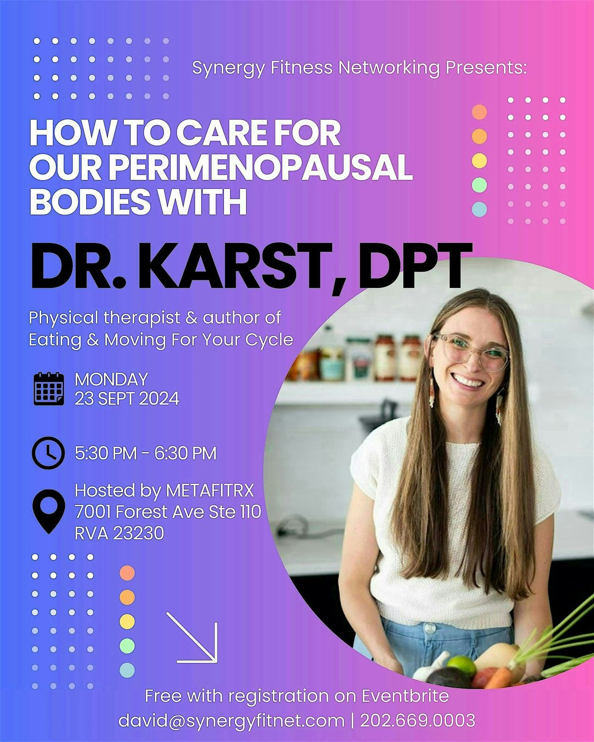 How to care for our perimenopausal bodies with Dr. Karst, DPT