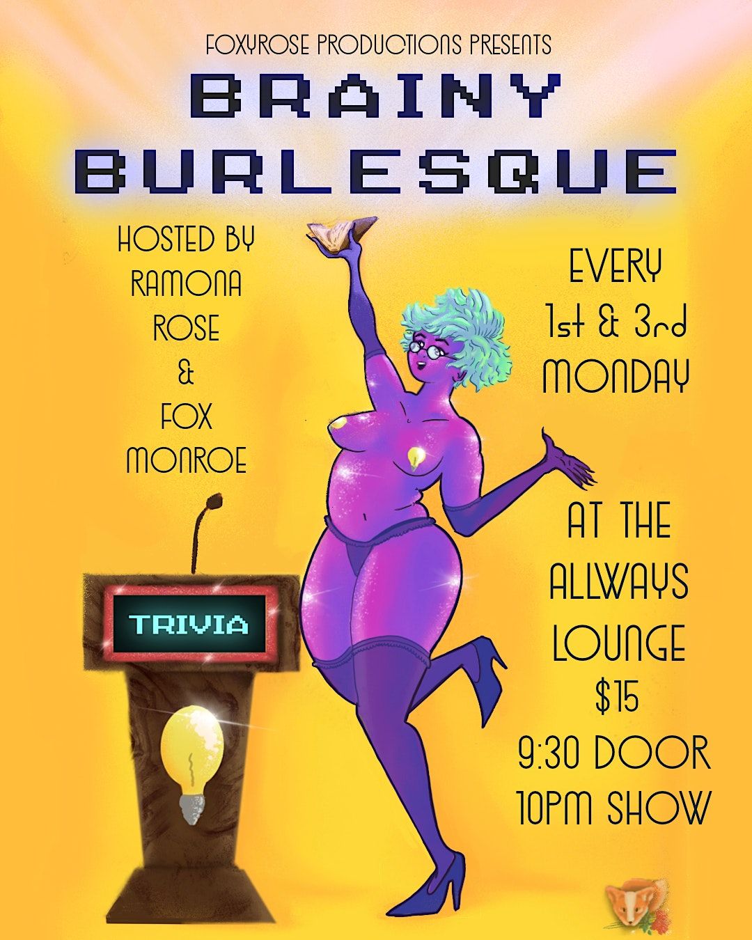 Brainy Burlesque! A Trivia Night!