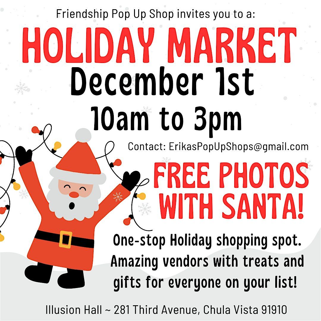 FREE EVENT: Holiday Market